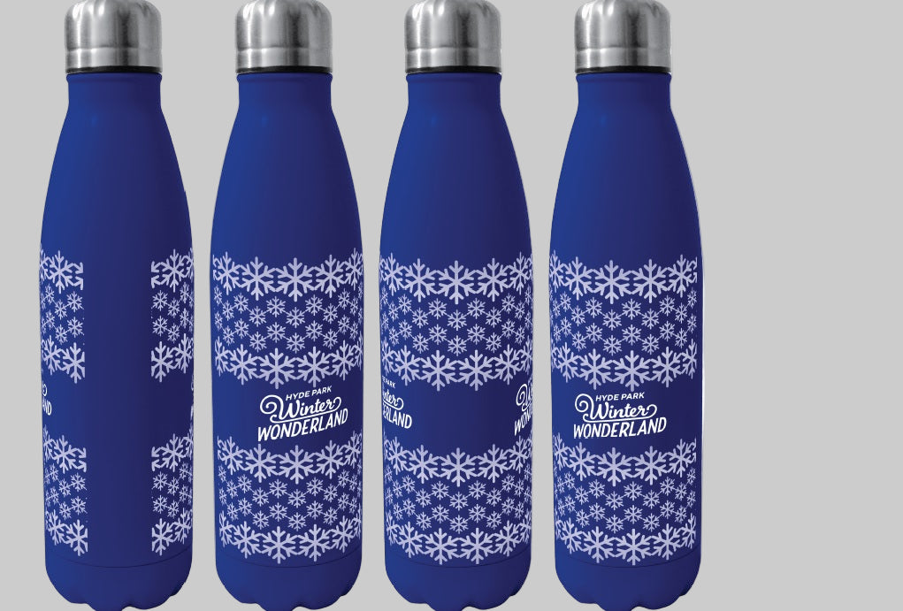 Winter Wonderland Snowflake Bottle