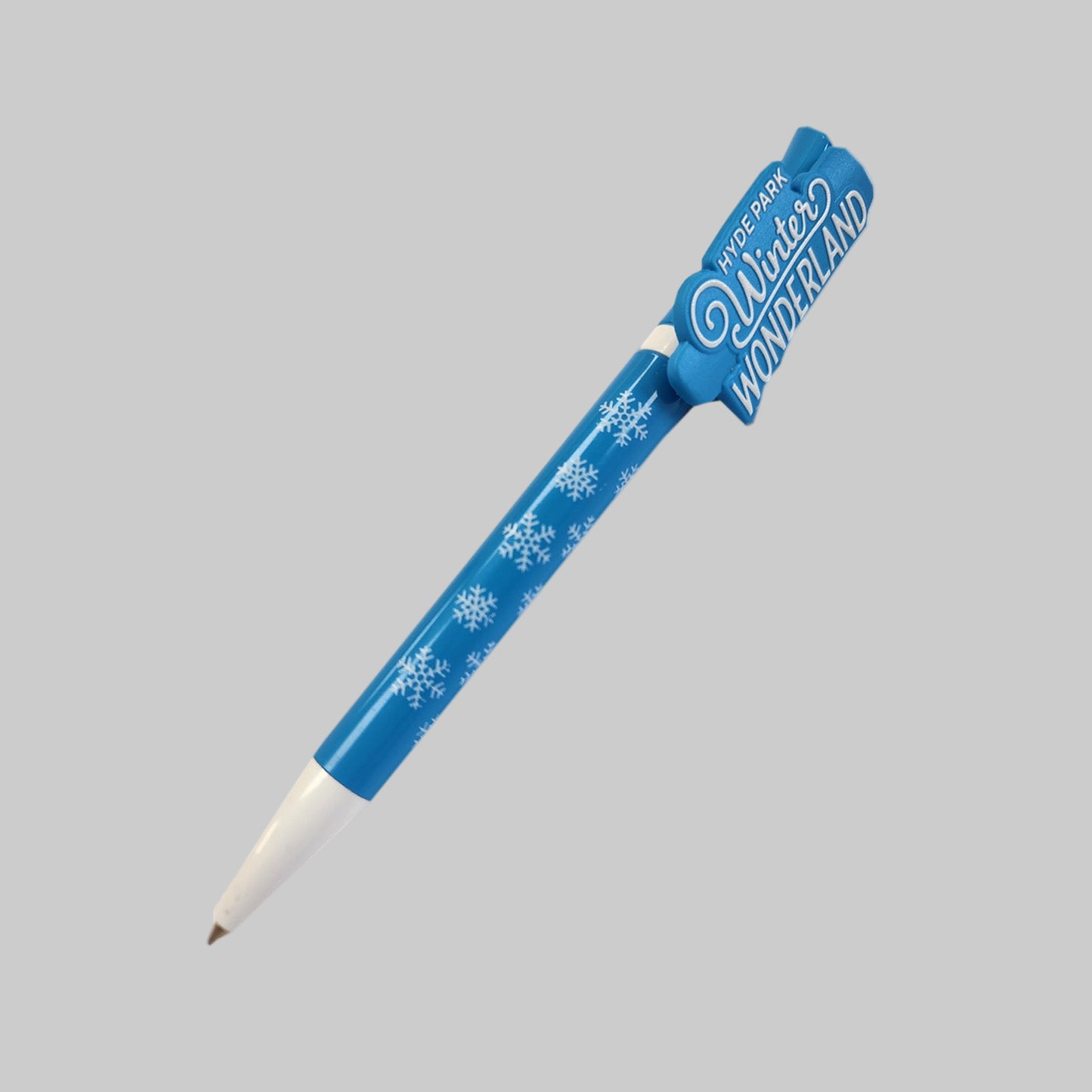 Winter Wonderland Souvenir Clip Pen Light Blue