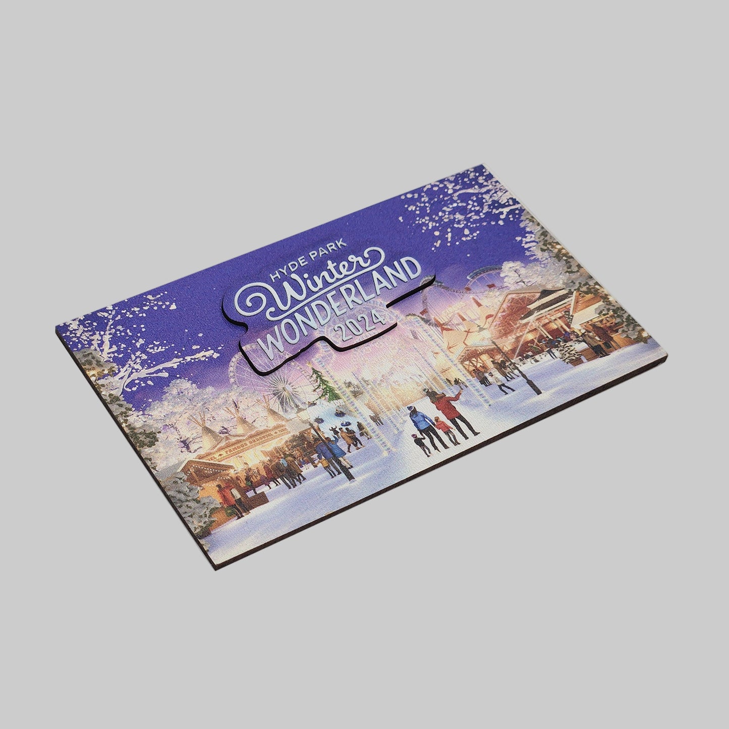 Winter Wonderland Wooden Special Edition Magnet 2024