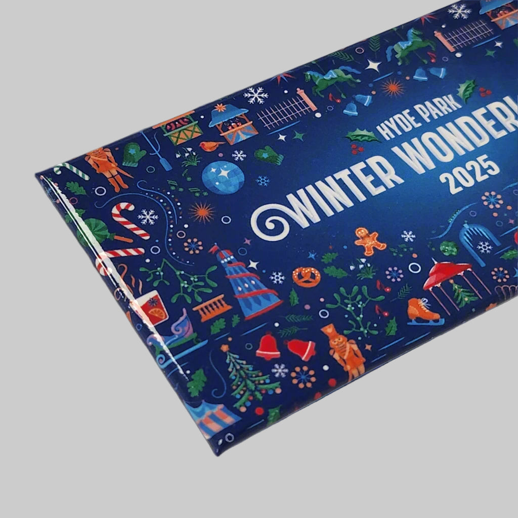 Winter Wonderland Festive Glossy Magnet 2025