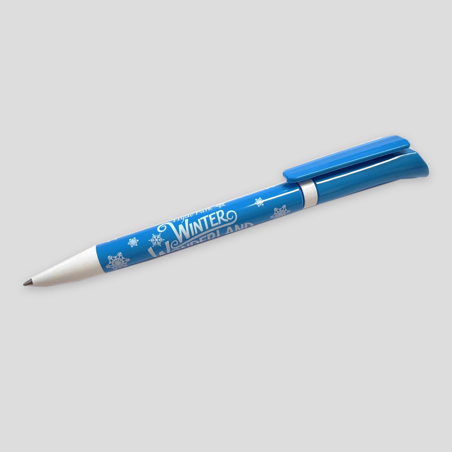 Winter Wonderland Snowflake Pen (Light Blue)