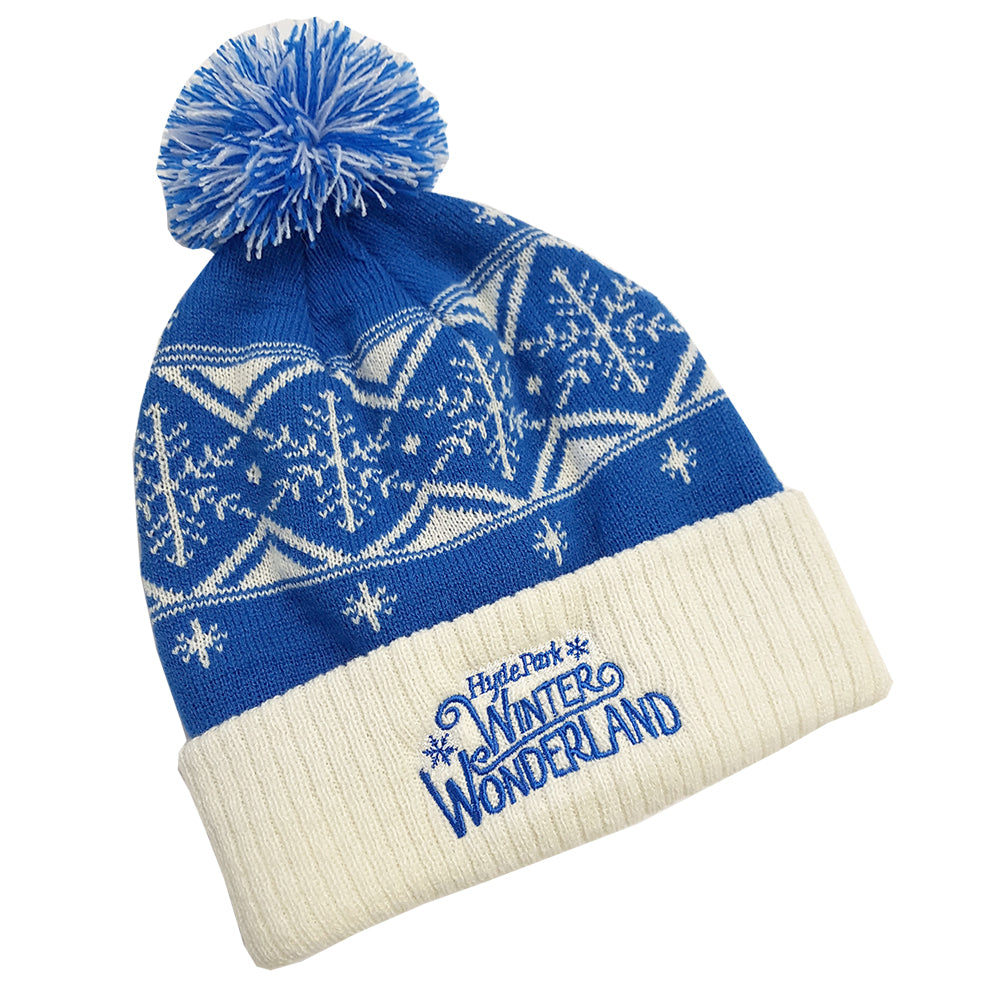 Winter Wonderland Snowflake Beanie