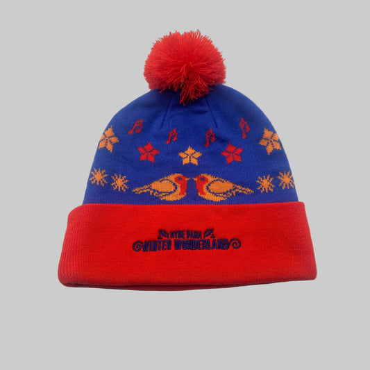 Winter Wonderland Robin Beanie