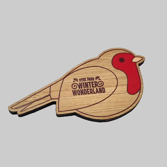 Winter Wonderland Robin Magnet