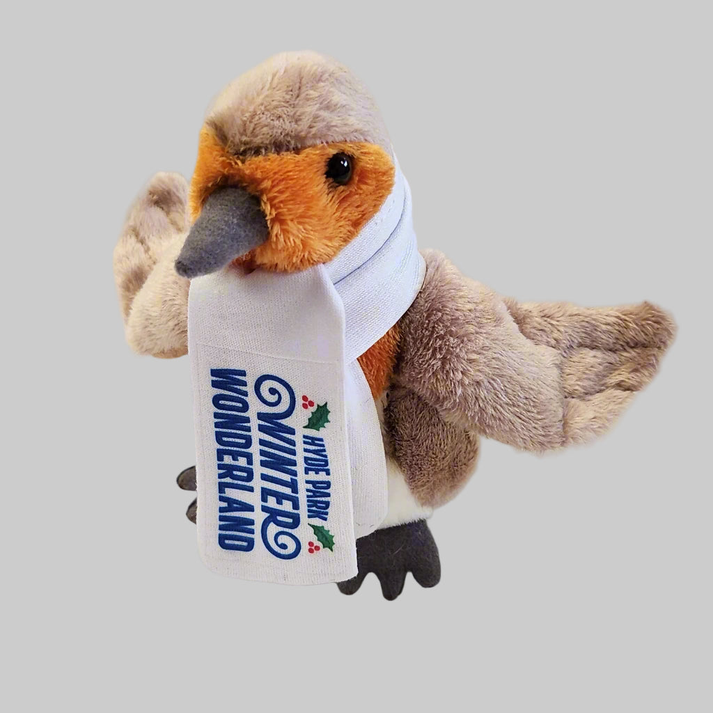 Winter Wonderland Plush Robin