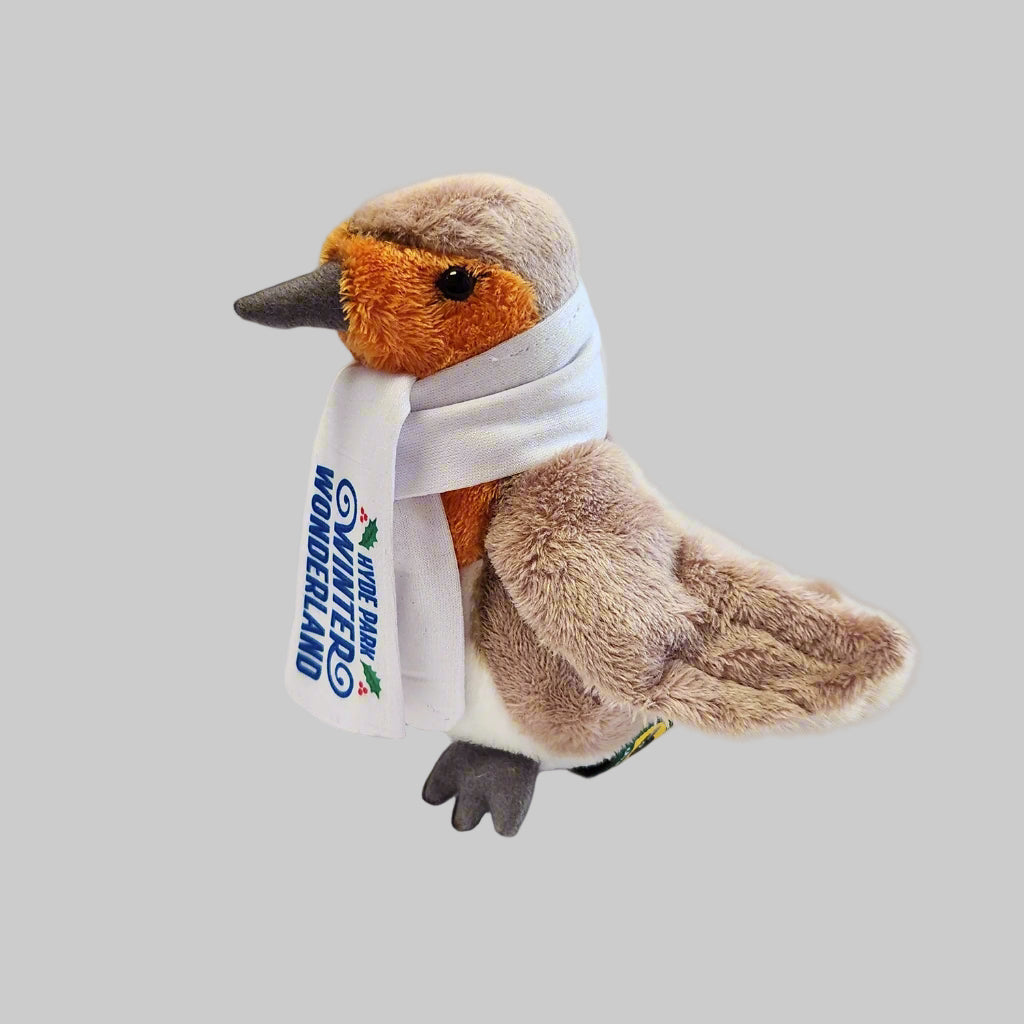 Winter Wonderland Plush Robin