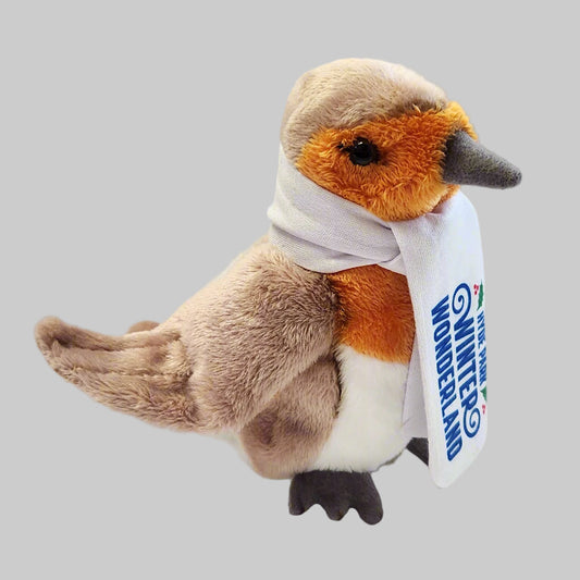Winter Wonderland Plush Robin