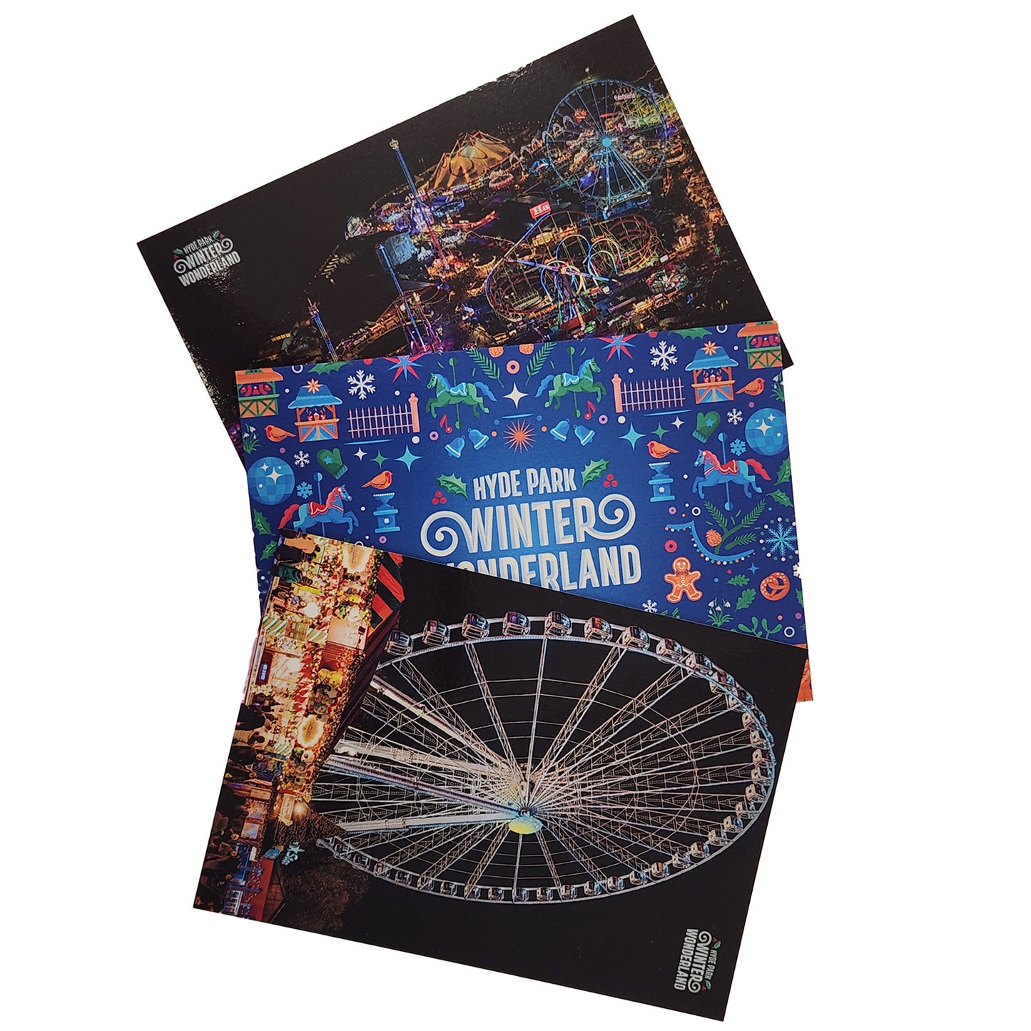 Winter Wonderland Set of 3 Postcards