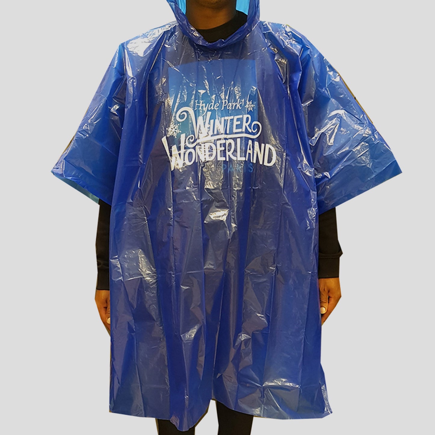 Winter Wonderland Rain Poncho