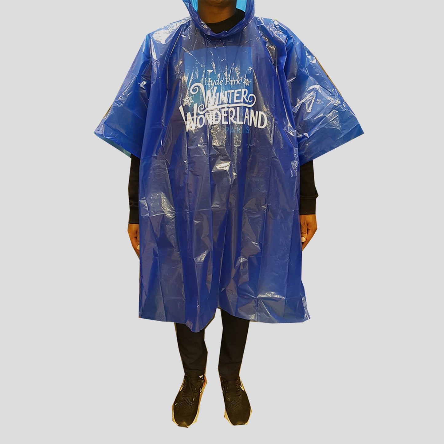 Winter Wonderland Rain Poncho