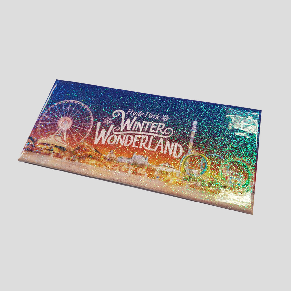 Winter Wonderland Glitter Magnet