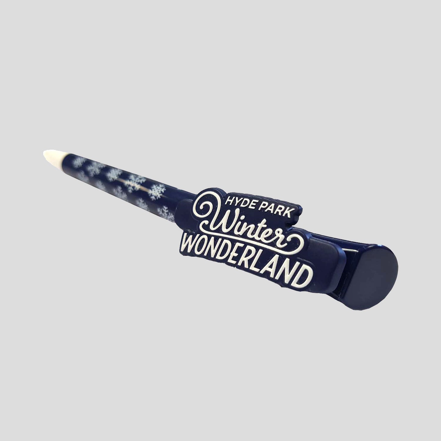 Winter Wonderland Souvenir Clip Pen Dark Blue
