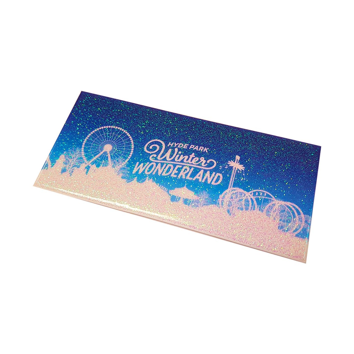 Winter Wonderland Fairground Glitter Magnet